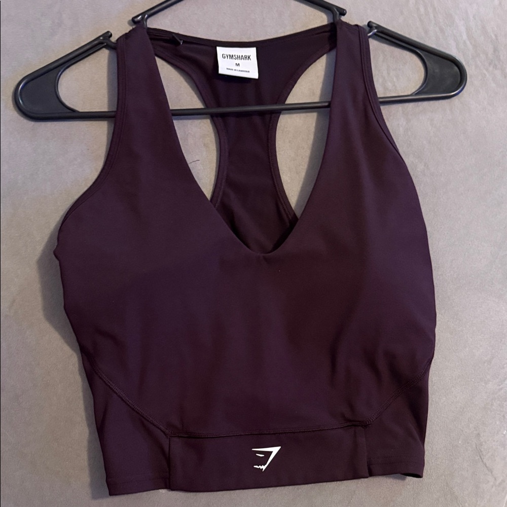 Gymshark Deep Purple crop